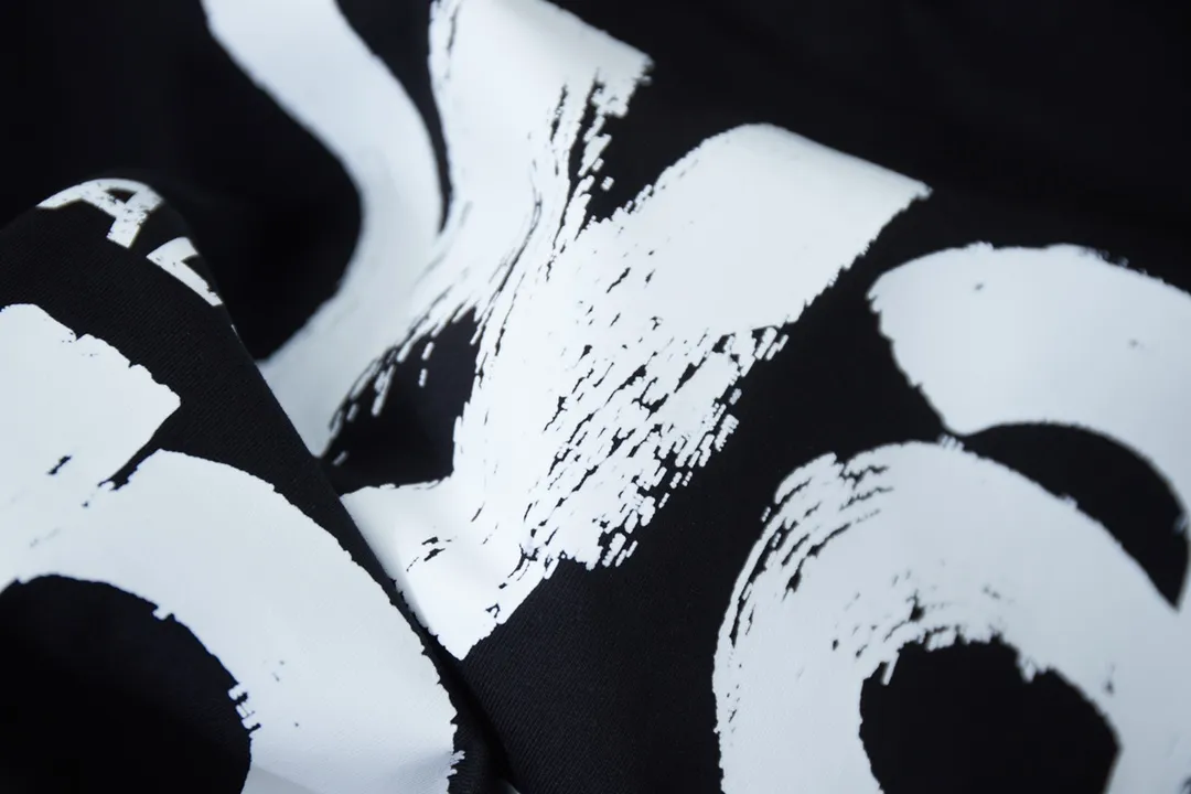Alexarderwang 25SS New Arrival logo 100% 32 1X 1 ：Black/White Size：S/M/L/XL